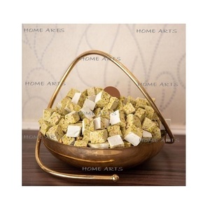 Cuenco de chocolate de postre de diseño maravilloso, cuenco de servicio de chocolates de Color dorado de aluminio para uso doméstico en hoteles - Product Image 5