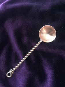 Cuillère en laiton design pour café thé cuillère à remuer longue et conception d'arbre de plam poignée crème glacée à bas prix - Product Image 6