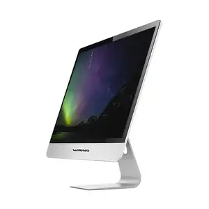 A Desktop Computer Hot Sale Computer Monoblock I7 I5 I3 Desktop Computer All In 1 23.8 Inch Curved Desktop All In 1 Pc