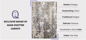 Tapis durable en laine/soie noué à la main de conception tibétaine moderne ensembles de tapis de prière commerciaux en gros de qualité supérieure pour la maison - Product Image 2