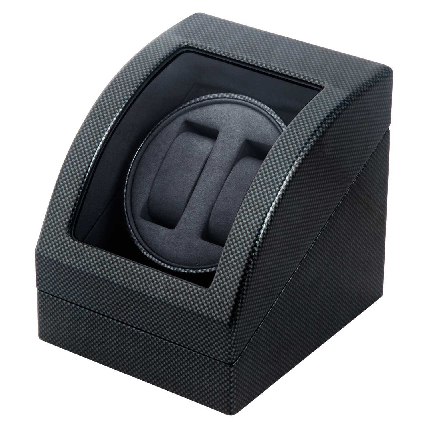 4pcs Watch Winder Automatic Watch Box Men Women Pu Leather Luxury Black Case Mdf Watch Winding Machine Custom Oem 