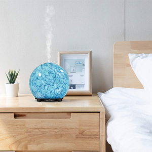 Điện Siêu Âm Air Mist Độ Ẩm Tinh Dầu Thủy Tinh Rõ Ràng Hương Burner <span class=keywords><strong>Aroma</strong></span> <span class=keywords><strong>Diffuser</strong></span> - Product Image 1