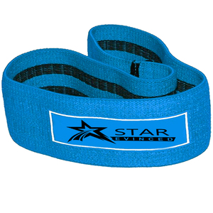 Poliéster elástico de alta calidad, banda de resistencia circular para botín de cadera, nueva tela para gimnasio, logotipo personalizado, función transpirable - Product Image 5
