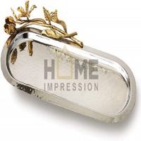 Home Decorative Enamel Fancy Serving Tray