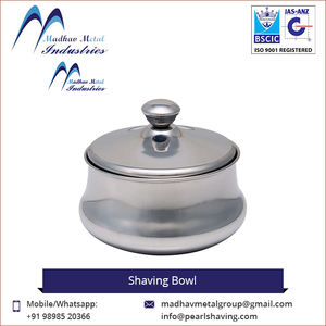 Tazón de afeitar de acero inoxidable, precio bajo - Product Image 6