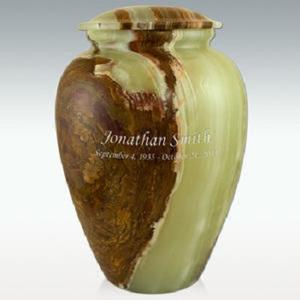 Urna de cremación de mármol para hombres y mujeres adultos, recuerdo con acabado esmaltado, urna de cremación de cenizas humanos - Product Image 3