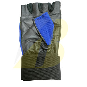 Gants d'entraînement longs pour hommes, manicle de levage du poids avec coussinets coussins et poignée en Silicone, gants de gymnastique, d'entraînement Durable - Product Image 6
