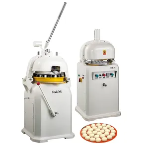 Commercial small bread pizza dough divider rounder machine bakery Grain product cutter Round bun dough ball maker making machine