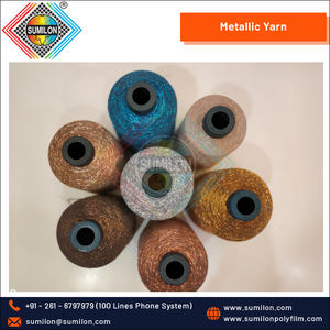 MX-Type High Twisted <b>Metallic</b>/Polyester <b>Yarn</b> for Weaving Embroidery Knitting Sewing and Hand Knitting Best Competitive Price - Product Image 5