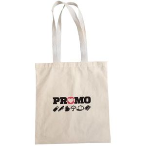 Sac fourre-tout en lin écologique de grande capacité sac à provisions réutilisable fermeture ouverte doublure en coton lettre à la mode - Product Image 3