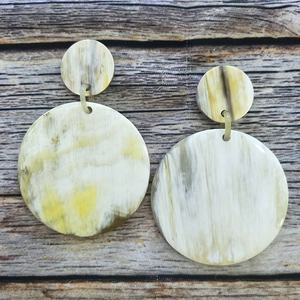 High Quality Cute Style Horn Fashion Dangle <b>Earrings</b> Hoop Pendant Dangle Jewelry for Weddings Parties Health Care Crafting - Product Image 3