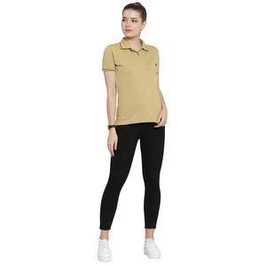 Camiseta Polo de Algodón para Mujer con Logotipo Personalizado, Color Liso, Corte Casual, Nuevo Diseño, Uso Diario - Product Image 5
