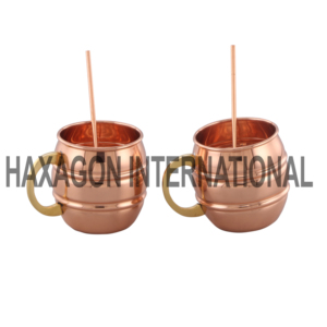 Customized <b>Copper</b> <b>Mug</b> With <b>Copper</b> Straw <b>Copper</b> Moscow Mule <b>Mug</b> Beer <b>Mug</b> Eco Friendly Trending Customized - Product Image 1