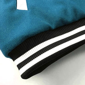 Veste universitaire unisexe de haute qualité, style tendance, logo personnalisé, taille longue, broderie en chenille, état neuf - Product Image 4