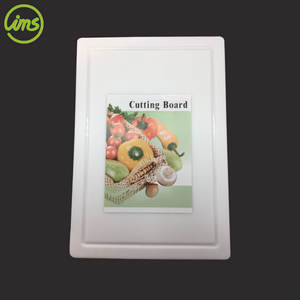 Meilleure planche à découper en plastique, de grande taille avec bord goutte à goutte - Product Image 2