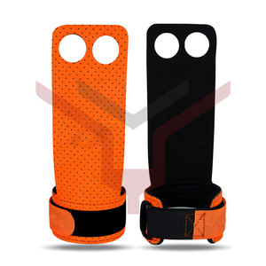 2หลุมยิมนาสติกดึงขึ้นหนังสังเคราะห์ข้ามการฝึกอบรมจับ - Product Image 4