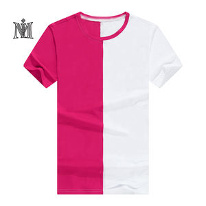 Vêtements de mode t-shirts coton polyester bouffée impression vêtements pour hommes étiquettes tissées broderie OEM ODM Applica travail t-shirts - Product Image 5