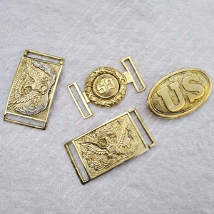 Cinturón de la guerra civil de los oficiales de la Unión con hebilla de placa de latón hecho a mano de cobre de La TT-7302 - Product Image 6