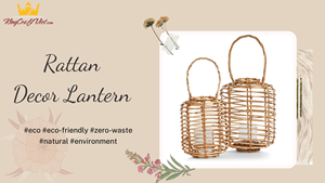 Rustic Natural <b>Bamboo</b> Rattan Lantern Handmade Home Decoration Vietnam Woven Candle Holder <b>Lamp</b> <b>Shade</b> Handle Other Candle Holders - Product Image 4