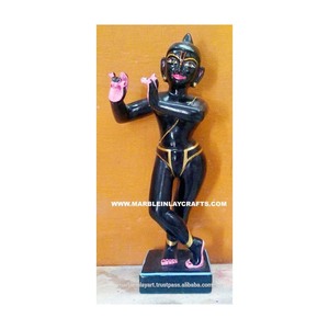 Statue en marbre, magnifique Statue Krishna, - Product Image 1