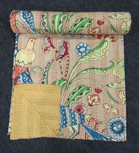 Edredones Kantha personalizados hechos a mano para niños Gran surtido de opciones de ropa de cama impresa disponibles - Product Image 4