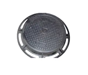 Durable A15 B125 C250 D400 manhole cover ductile cast iron new product EN124 customized products accept