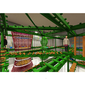 Parcours de cordes de haute qualité en Chine avec <span class=keywords><strong>tyrolienne</strong></span> Sky Fly Line pour adultes - Product Image 5