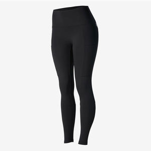 High Quality Equestrian <b>Clothing</b> 360 Stretch Horse Riding Leggings Custom Wholesale Tights Jodhpurs Pants With Phone Pocket - Product Image 3