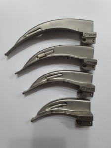 Laryngoscope manuel conventionnel Endo Tech Macintosh, instrument vidéo ORL en acier inoxydable 304, garantie 5 ans, Classe II - Product Image 3
