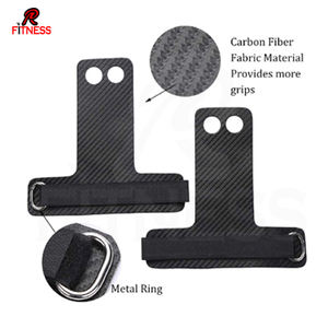 Gants de gymnastique en cuir carbone de haute qualité personnalisés, vêtements de fitness RC, matériau en néoprène durable en caoutchouc, musculation - Product Image 6