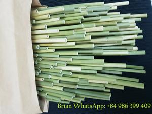 Logotipo personalizado 100% Pajitas de hierba natural Desechables Bar Bebidas Accesorios para beber - Product Image 6