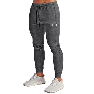 Joggers informales de algodón para hombre, pantalones de chándal deportivos ajustados de cintura media, pantalones de chándal de tela suave para ropa de calle y correr - Product Image 2