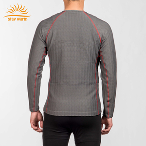 Washable Warm and Safe Men <b>5V</b> 7.4V 12V Electric <b>Battery</b> Heated Shirt for Motorcycling Skiing Outdoor Sports - Product Image 2