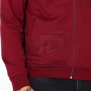 Mens Custom Design Logo Bulk Full Face Zip Hoodies Blank Fleece Casual Wear Men Full Zip up Hoodie - Product Image 6