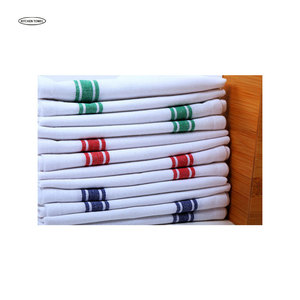 Toallas de cocina de algodón, alta calidad de exportación, muy absorbente, Vintage, rayas, para la venta - Product Image 1