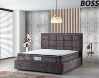 Matelas à ressorts orthopédiques turcs Moyexo en mousse à mémoire de forme, rafraîchissant, hypoallergénique, antibactérien, avec housse amovible pour chambre à coucher