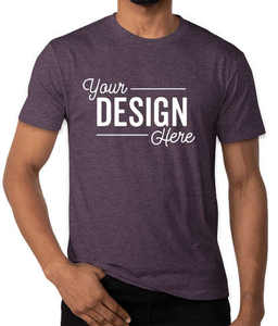 Bella + toile unisexe maillot à manches courtes t-shirt 52% coton 48% polyester bella toile DTG impression t-shirt - Product Image 1