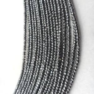 Natural Hematite <b>Loose</b> <b>Beads</b> Round Pattern for Jewelry Making-Batti - Product Image 1