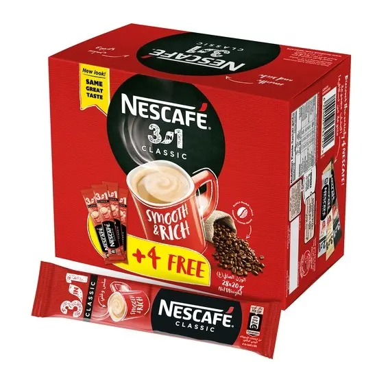 대량 Nescafe 3-in-1 오리지널 인스턴트 커피