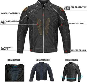Traje de moto de cuero genuino personalizado al por mayor traje de moto de hombre hecho de cuero genuino traje de moto - Product Image 3