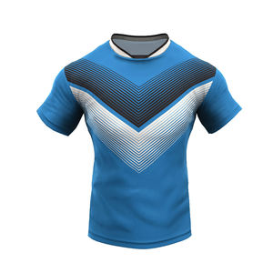 Ensemble d'uniformes de rugby sur mesure pour école et club, 100% polyester, séchage rapide, ensembles personnalisés - Product Image 2