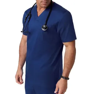 เครื่องแบบโรงพยาบาลพยาบาลออกแบบพยาบาลชายเครื่องแบบหมอออกแบบชุดขัด - Product Image 1