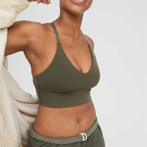 Customize Your Own Design Whole Sale Customize Premium Quality <b>White</b> Color Sexy Women Sport <b>Bra</b> - Product Image 6