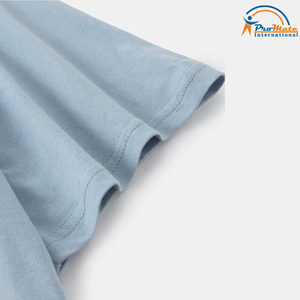 Camisetas de hombre OEM, camisetas promocionales baratas de talla grande, camisetas de mezcla de algodón y poliéster con logotipo personalizado serigrafiado DTF - Product Image 5