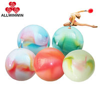 Ballon de gymnastique rythmique ALLWINWIN RGB03 - Coloré 13-19 cm