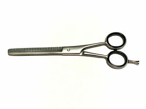 6.5มืออาชีพ "กรรไกรเล็มฟันซี่เดียวเครื่องมือจัดแต่งทรงผมอเนกประสงค์สำหรับร้านเสริมสวย - Product Image 2