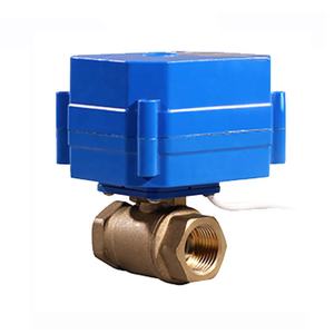 Actionneur motorisé électrique en laiton, refroidisseur à eau 2 voies, Mini <span class=keywords><strong>Valve</strong></span> à bille pour FCU, PN10 12V - Product Image 3