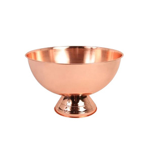 ถ้วยไวน์ทองแดงเก็บความเย็นสำหรับถัง,อุปกรณ์แช่เย็นไวน์เบียร์ไวน์กลางคืนอุปกรณ์ทำความเย็นสำหรับชามหูจับและขาย - Product Image 5