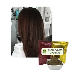 헤너 분말 초본 갈색 머리 색깔 제조자 OEM 모발 관리 유행에 따라 디자인 개인 상표 머리 제품 브라운 색깔