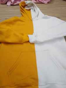 Men's Custom Logo Printed Multi-Color Winter Fleece Pullover Sweatshirt Polyester/Cotton Material Hoodie - Product Image 5